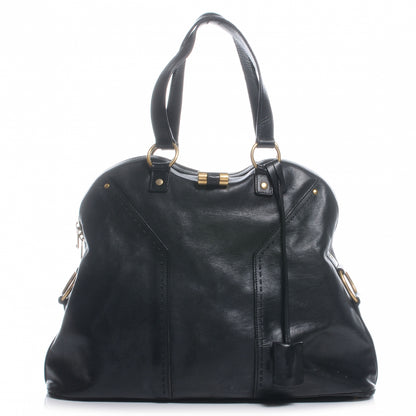 Saint Laurent Leather Oversized Muse Black 1 of 9