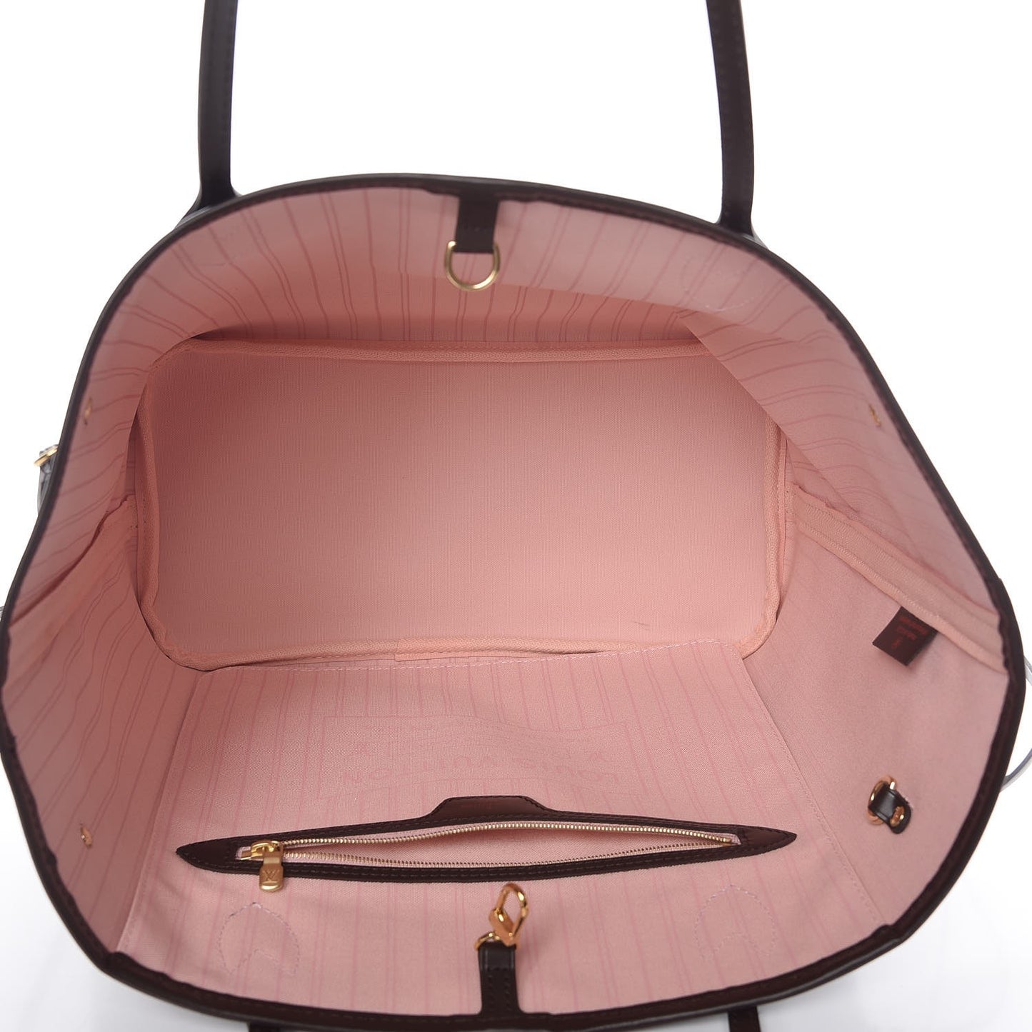 Damier Ebene Neo Neverfull MM Rose Ballerine