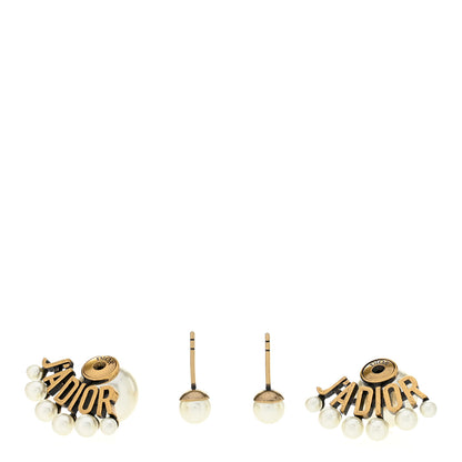 Christian Dior Pearl J'Adior Dior Tribal Earrings 3 of 5