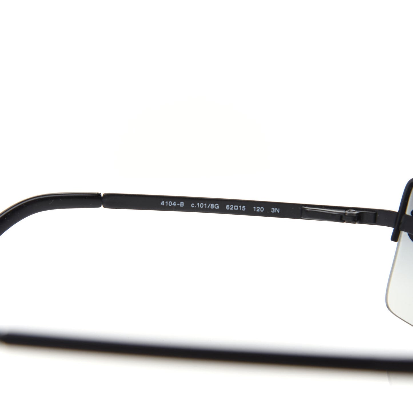 Crystal CC Logo Sunglasses 4104-B Black