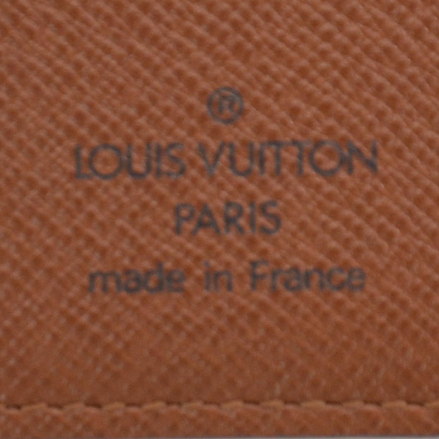 Monogram Porte Valeurs Checkbook Wallet
