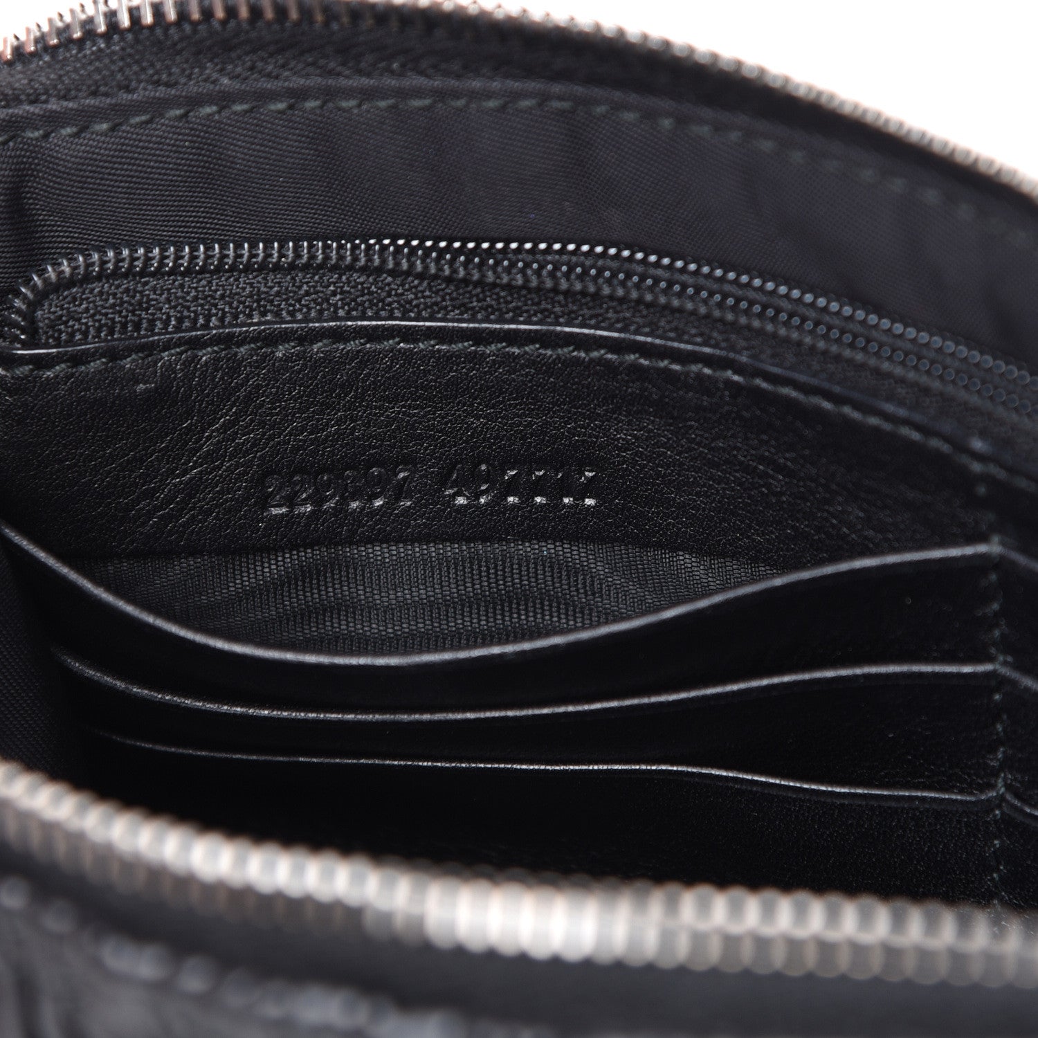Gucci Calfskin Galaxy Wristlet Black 6 of 6