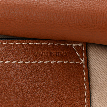 Chloe Calfskin Shearling Medium Marcie Saddle Bag Bag Tan 7 of 13
