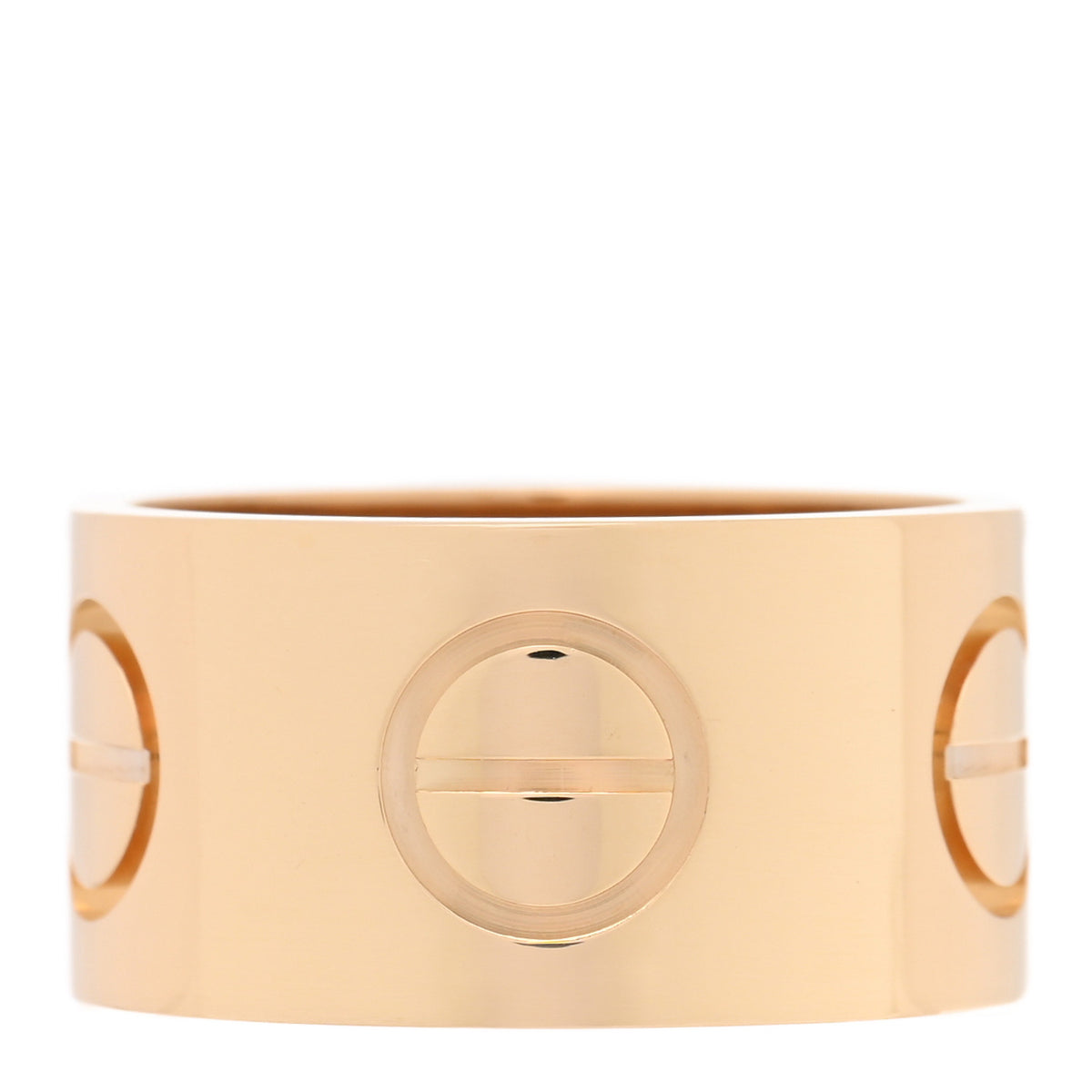 18K Yellow Gold 11mm LOVE Ring 57 8