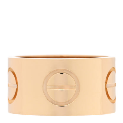 Cartier 18K Yellow Gold 11mm LOVE Ring 57 8 3 of 5