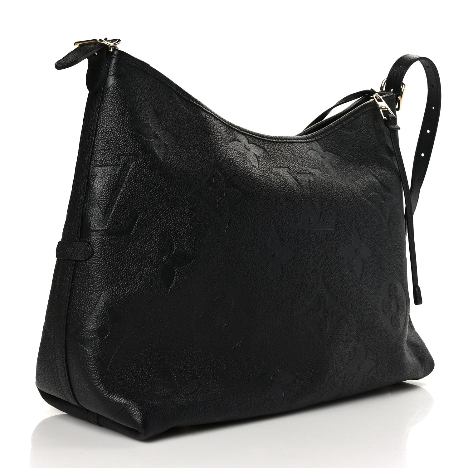 Louis Vuitton Empreinte Monogram Giant CarryAll MM Black 4 of 9
