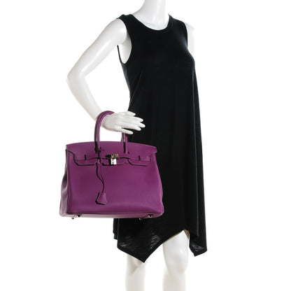Hermes Togo Birkin 35 Anemone 2 of 23