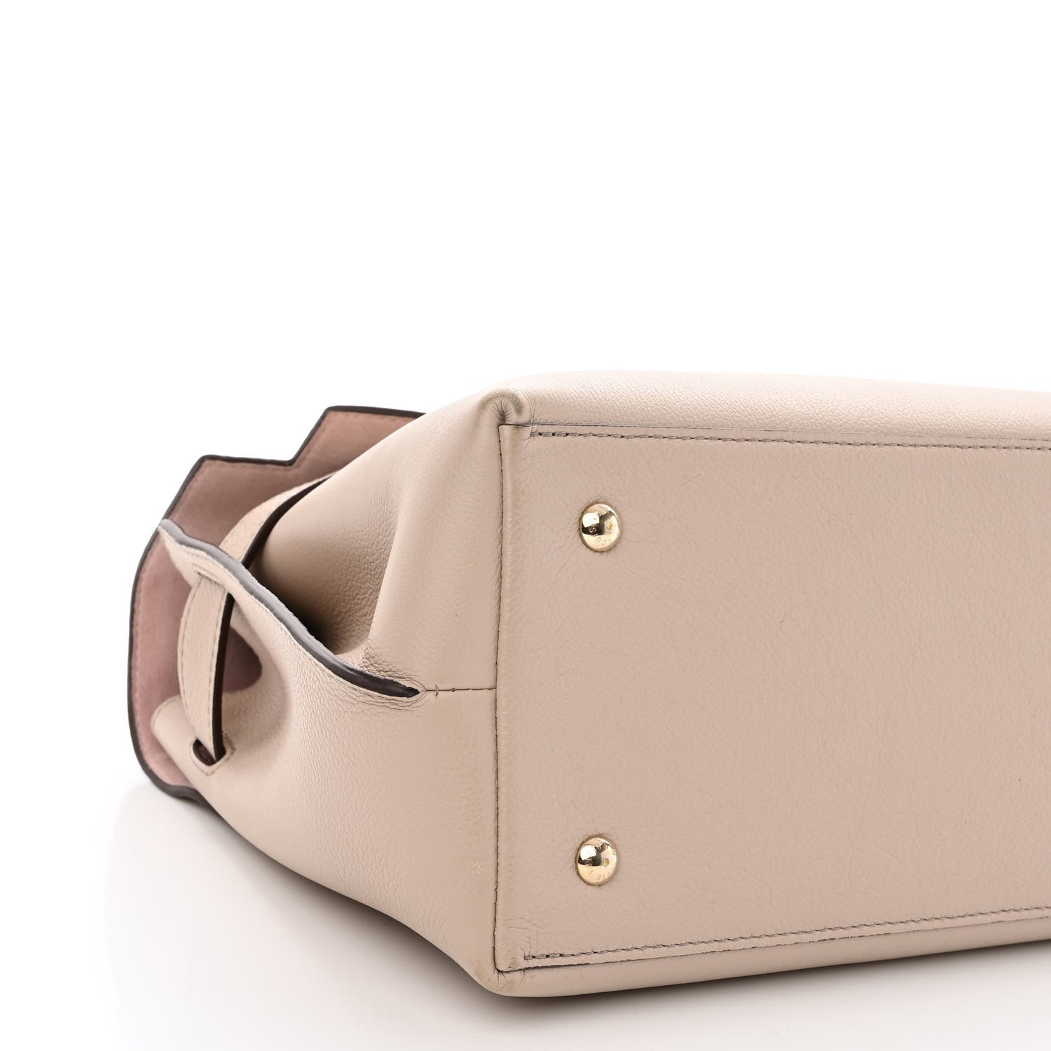 Louis Vuitton Soft Calfskin Lockme Ever MM Greige 8 of 11