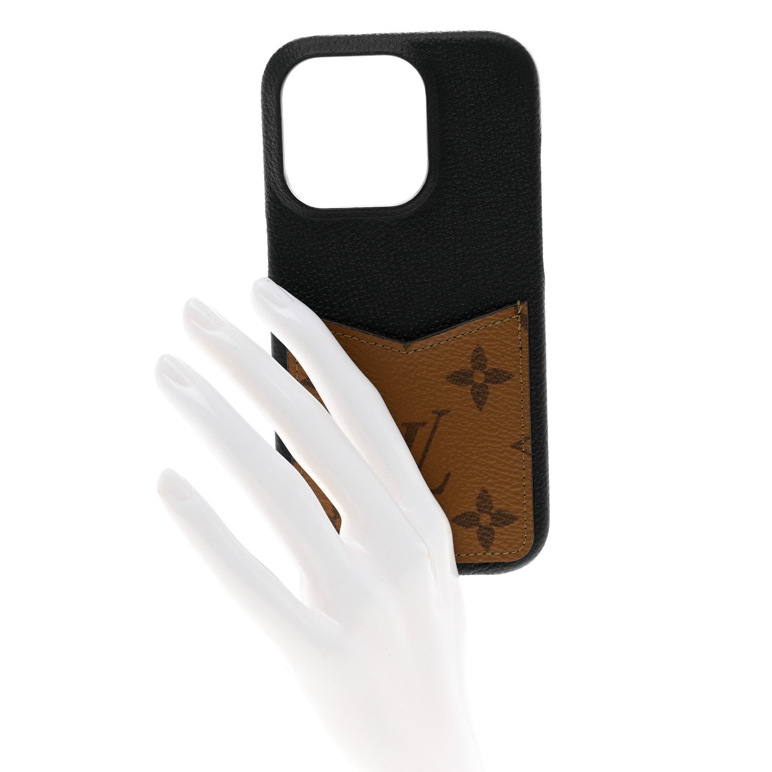 Louis Vuitton Monogram Pallas iPhone 14 Pro Bumper Black 2 of 6