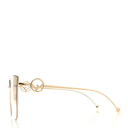 Fendi Metal F is Fendi Sunglasses FF 0323/S Gold 3 of 7