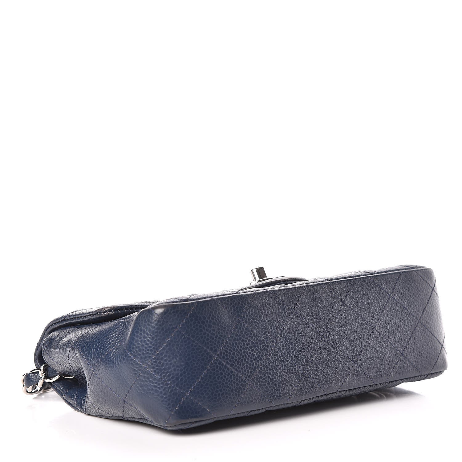 Chanel Caviar Quilted Mini Rectangular Flap Navy 5 of 13