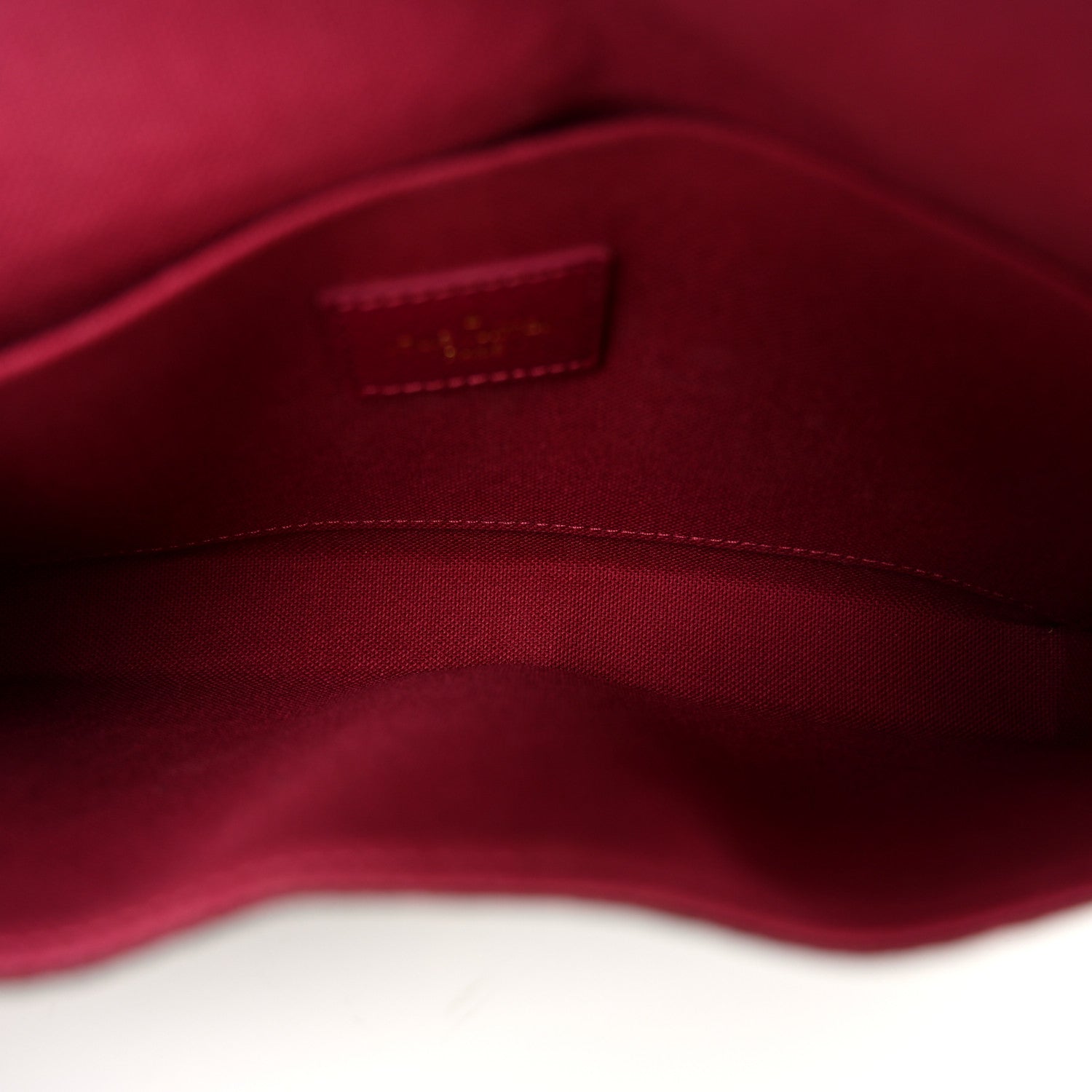Louis Vuitton Monogram Pochette Felicie Chain Wallet Fuchsia 5 of 11