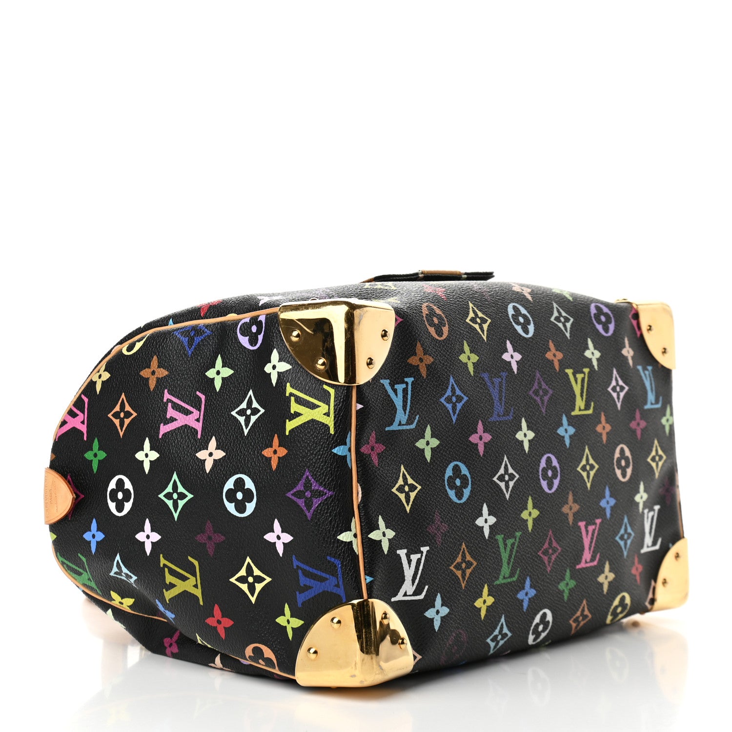 Louis Vuitton Monogram Multicolor Speedy 30 Black 4 of 8