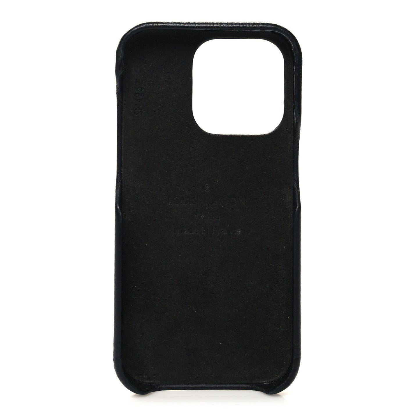 Monogram Pallas iPhone 15 Pro Bumper Black