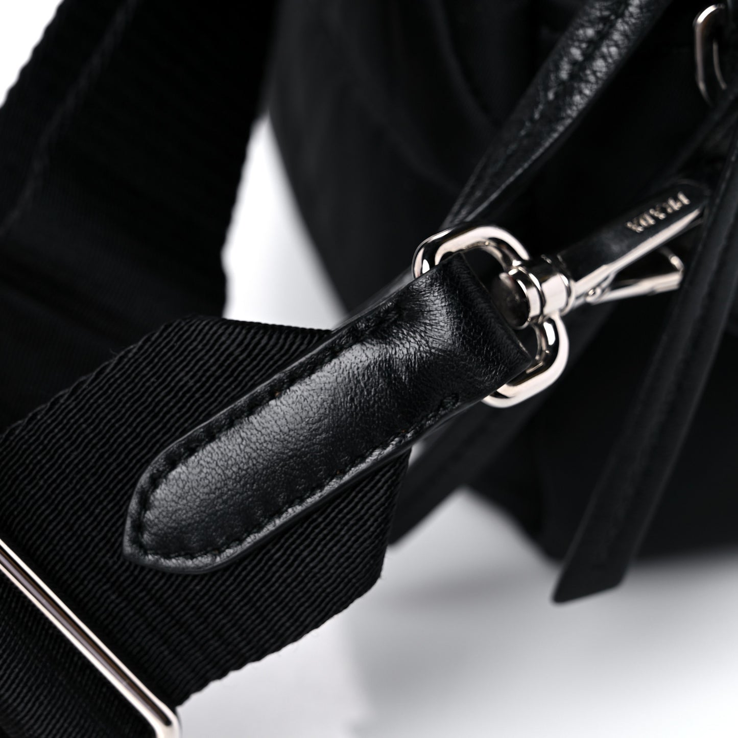 Re-Nylon Padded Camera Bag Black