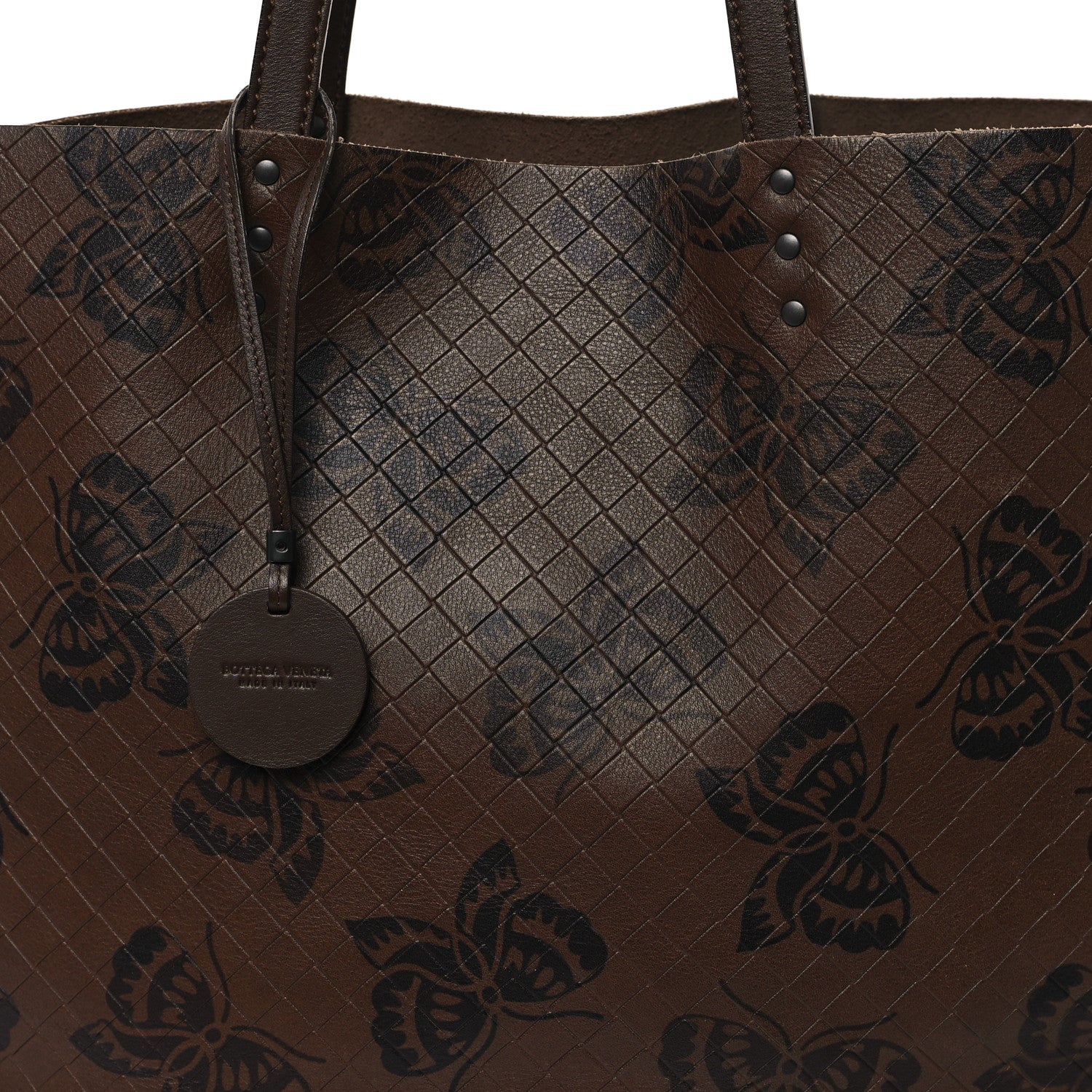 Bottega Veneta Nappa Intrecciato Butterfly Tote Brown 8 of 11