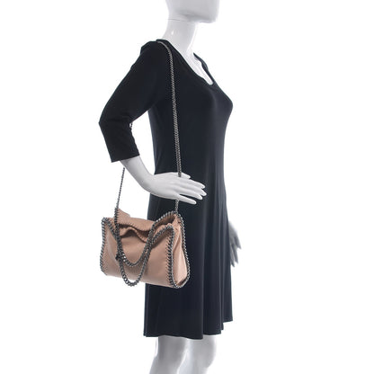 Stella McCartney Shaggy Deer Mini Falabella Fold Over Tote Powder 2 of 7