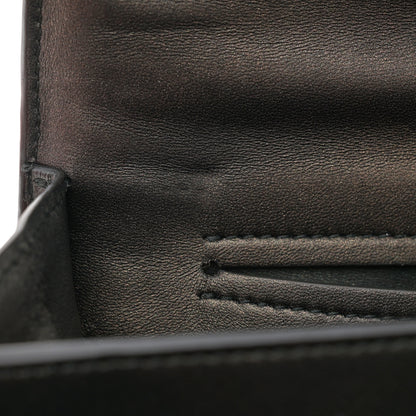 Bottega Veneta Iridescent French Calf Lizard City Knot Bag Dark Bronze 12 of 15