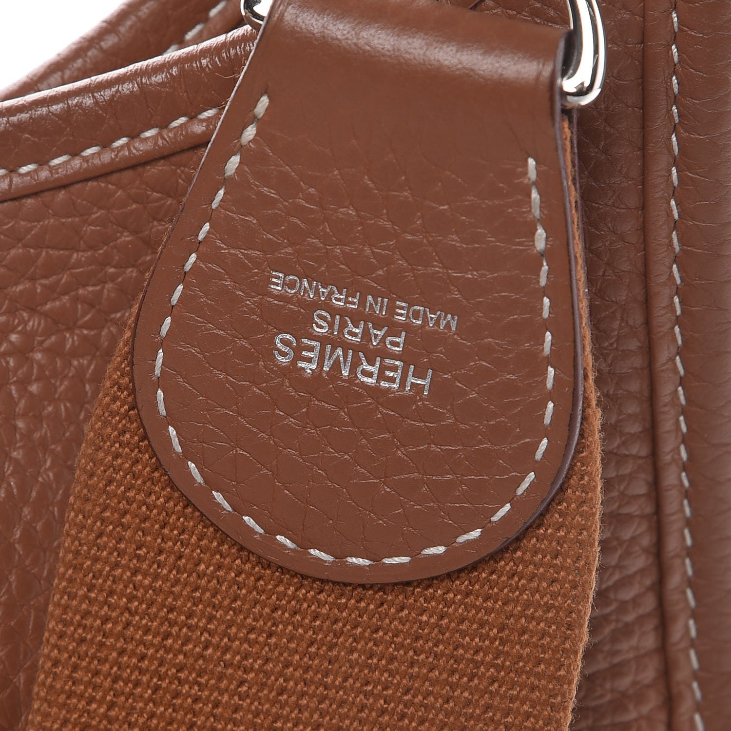Hermes Taurillon Clemence Evelyne III PM Gold 6 of 9