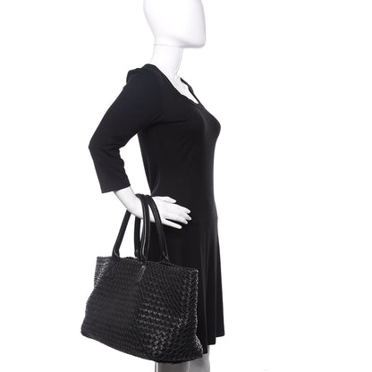 Bottega Veneta Nappa Intrecciato Medium Cabat Black 2 of 10