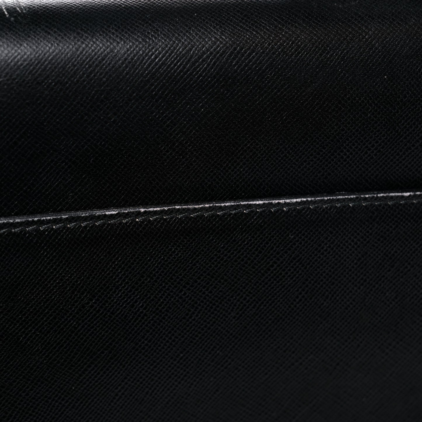 Saffiano Briefcase Black