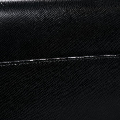 Prada Saffiano Briefcase Black 16 of 21