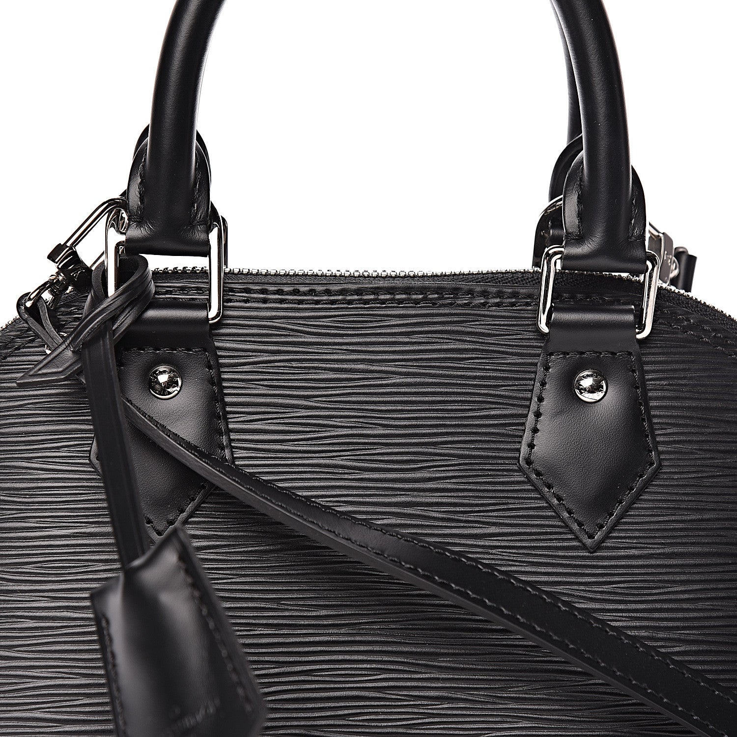 Louis Vuitton Epi Alma BB Black 10 of 10