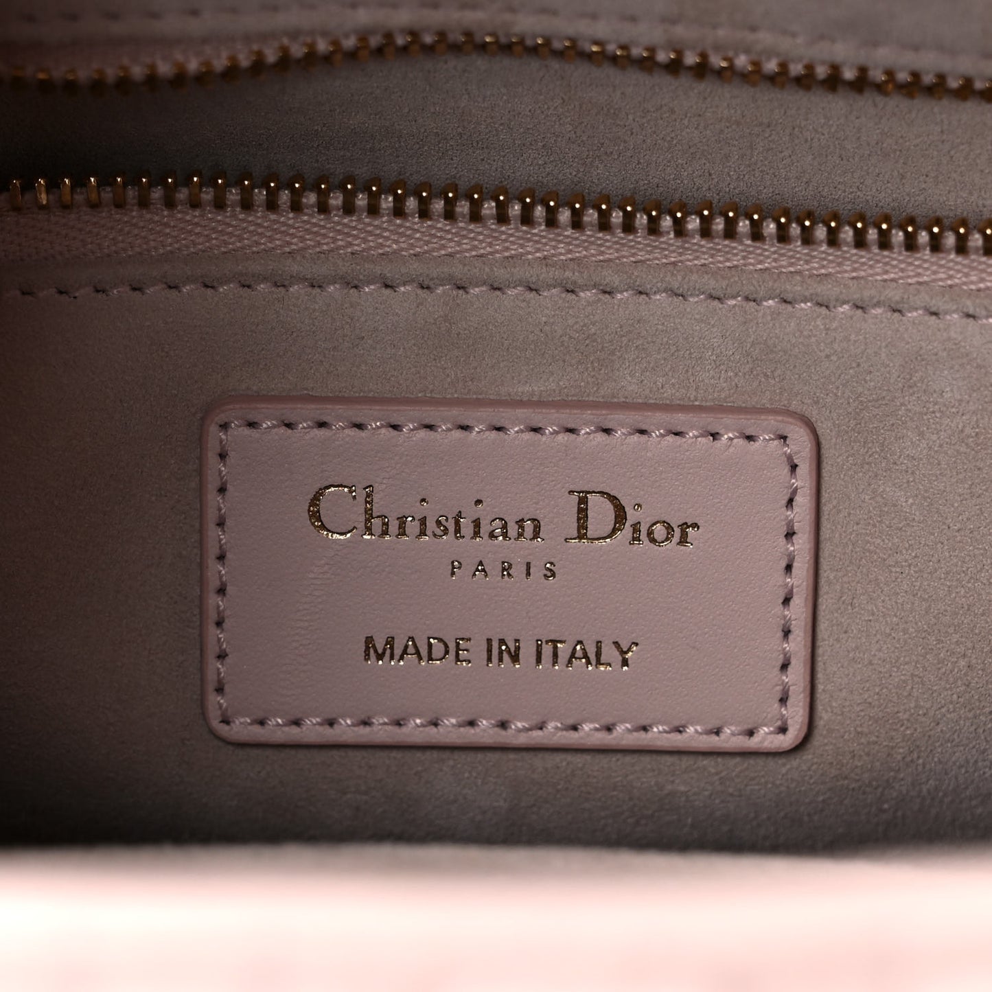 Lambskin Cannage Medium Lady Dior Light Pink
