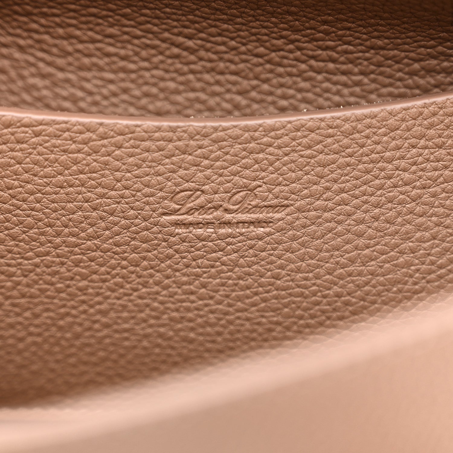 Loro Piana Grained Calfskin L25 Loom Bag Fossil 7 of 10