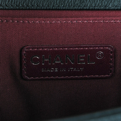Chanel Calfskin Double Stitch Medium Boy Flap Black 7 of 8