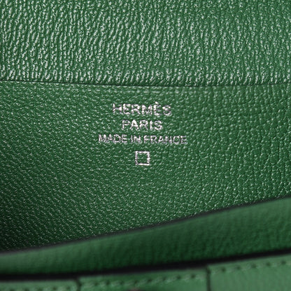 Hermes Matte Alligator Bearn Wallet Cactus 6 of 9