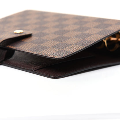 Louis Vuitton Damier Ebene Medium Ring Agenda Cover 9 of 13