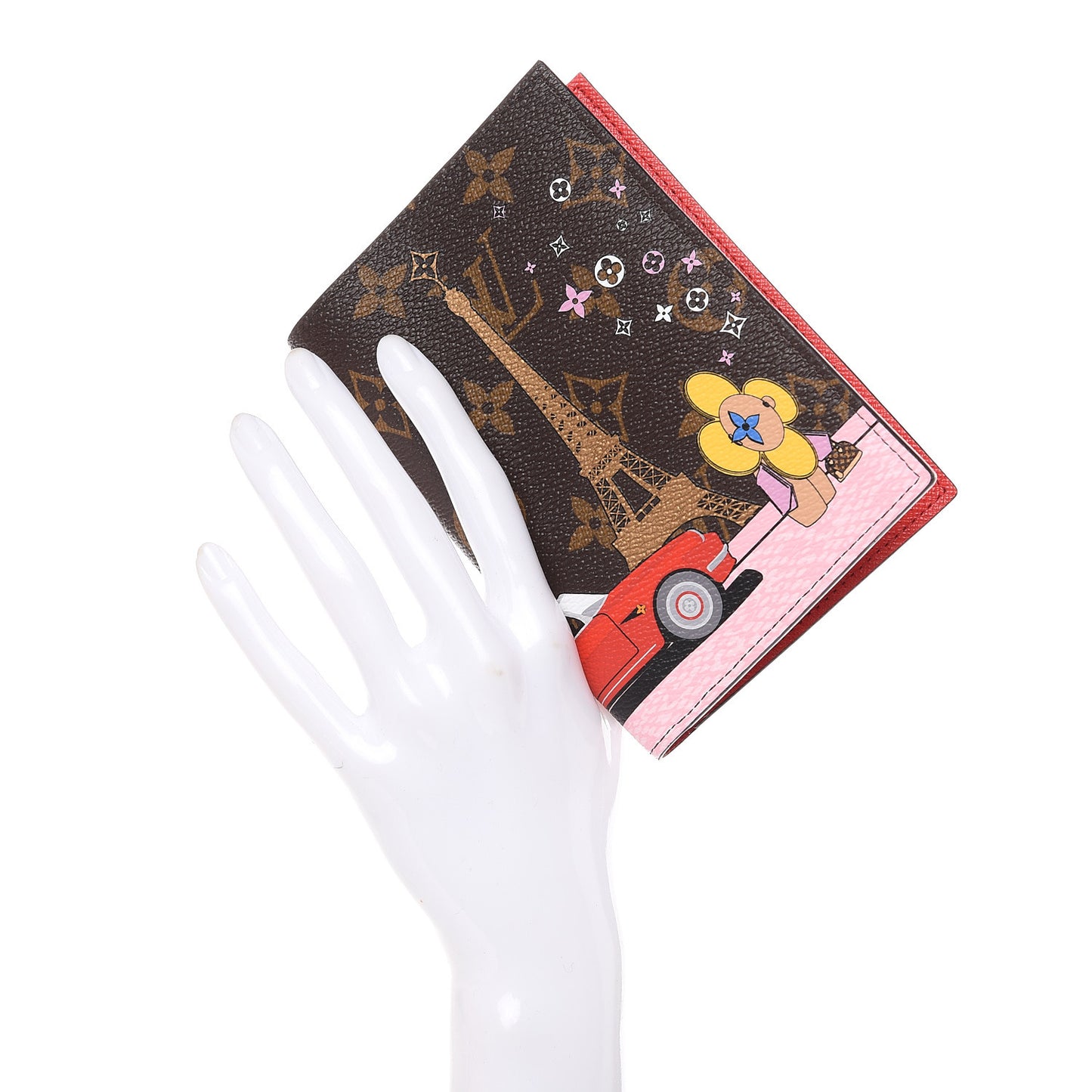 Monogram 2019 Christmas Animation Passport Cover Rouge