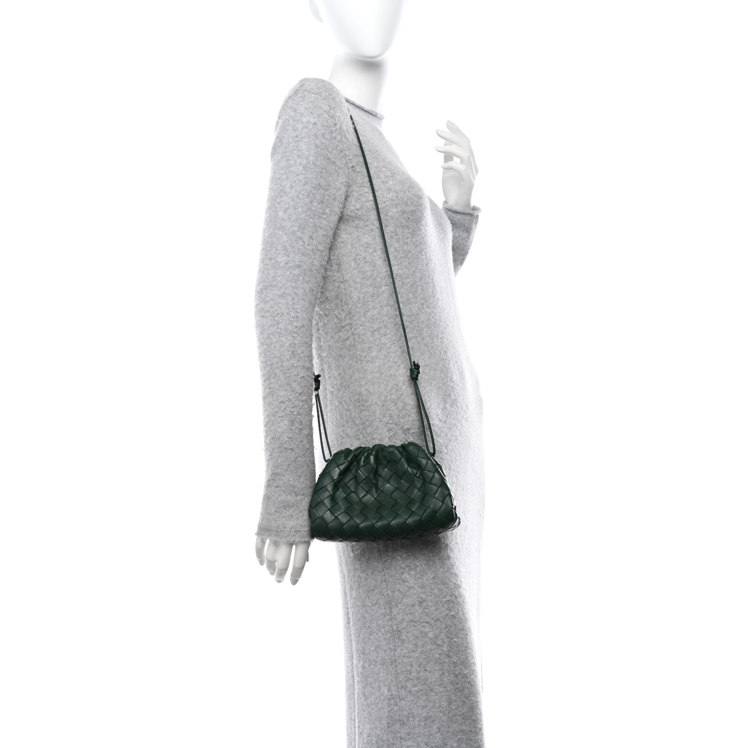 Bottega Veneta Nappa Intrecciato The Mini Pouch Raintree 2 of 9
