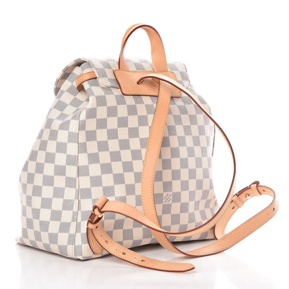Louis Vuitton Damier Azur Sperone Backpack 3 of 8