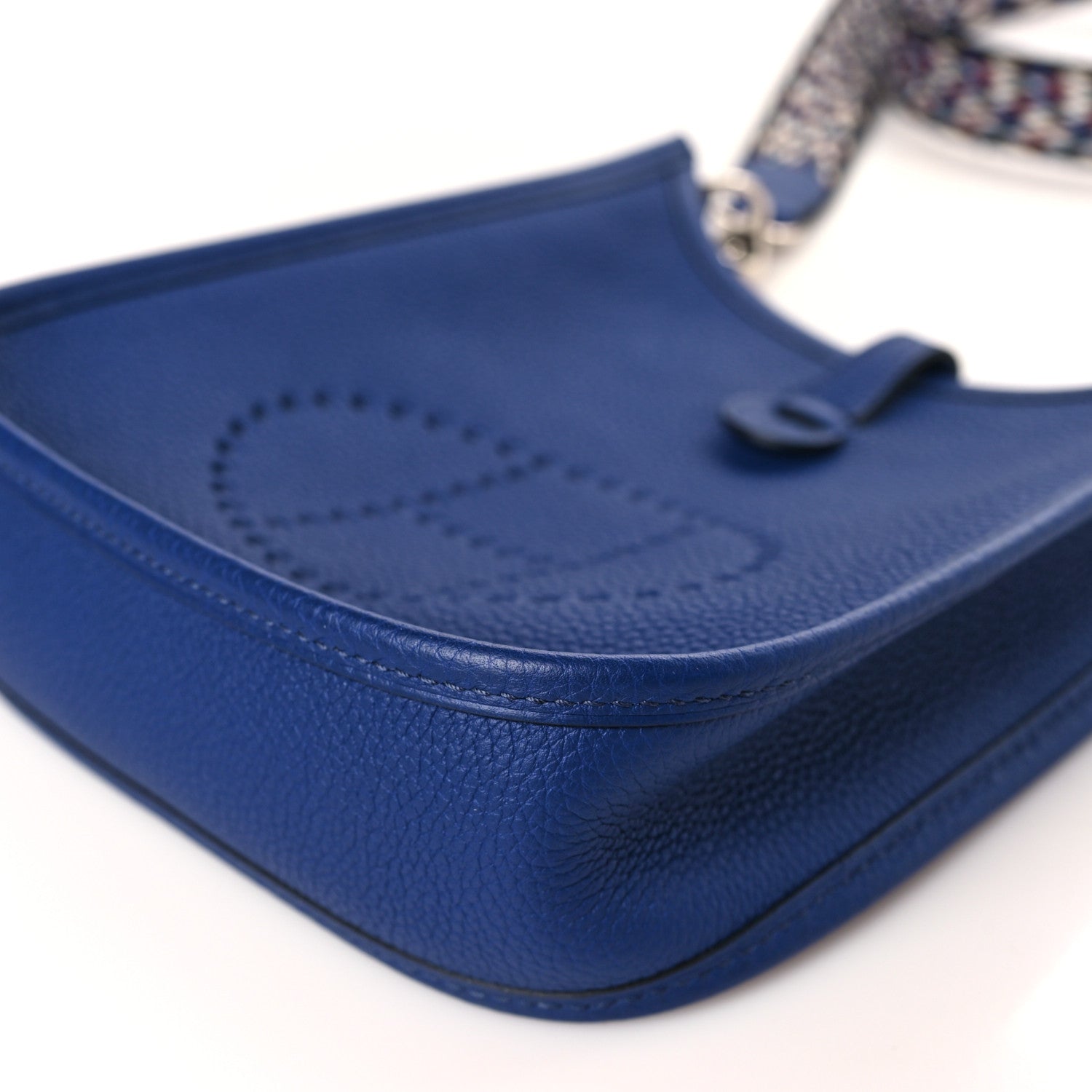 Hermes Taurillon Maurice Zigzag Evelyne TPM Bleu Saphir Bleu Zellige Indigo Black 9 of 9