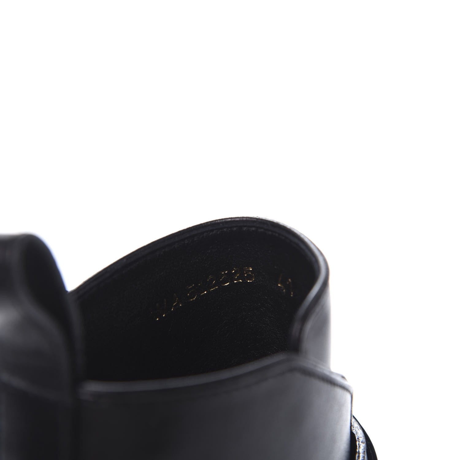 Saint Laurent Calfskin Dare 25 Jodhpur Ankle Boots 41 Black 8 of 9