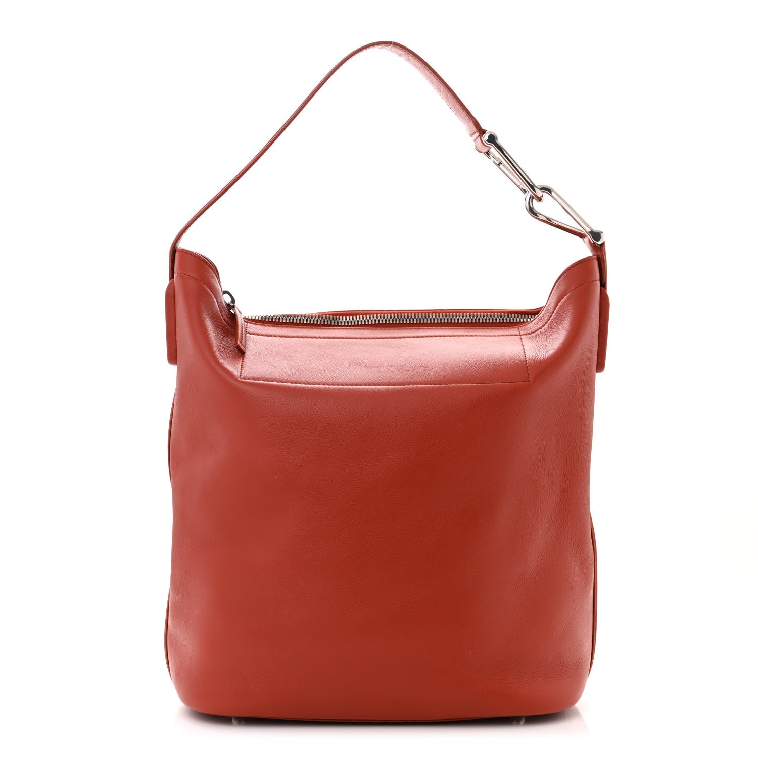 Bottega Veneta Smooth Butter Calfskin Large Hobo Rust 1 of 11