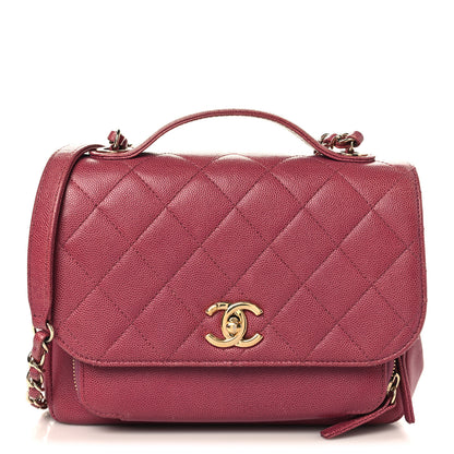 Chanel Caviar Quilted Medium Business Affinity Flap Pink 1 of 10
