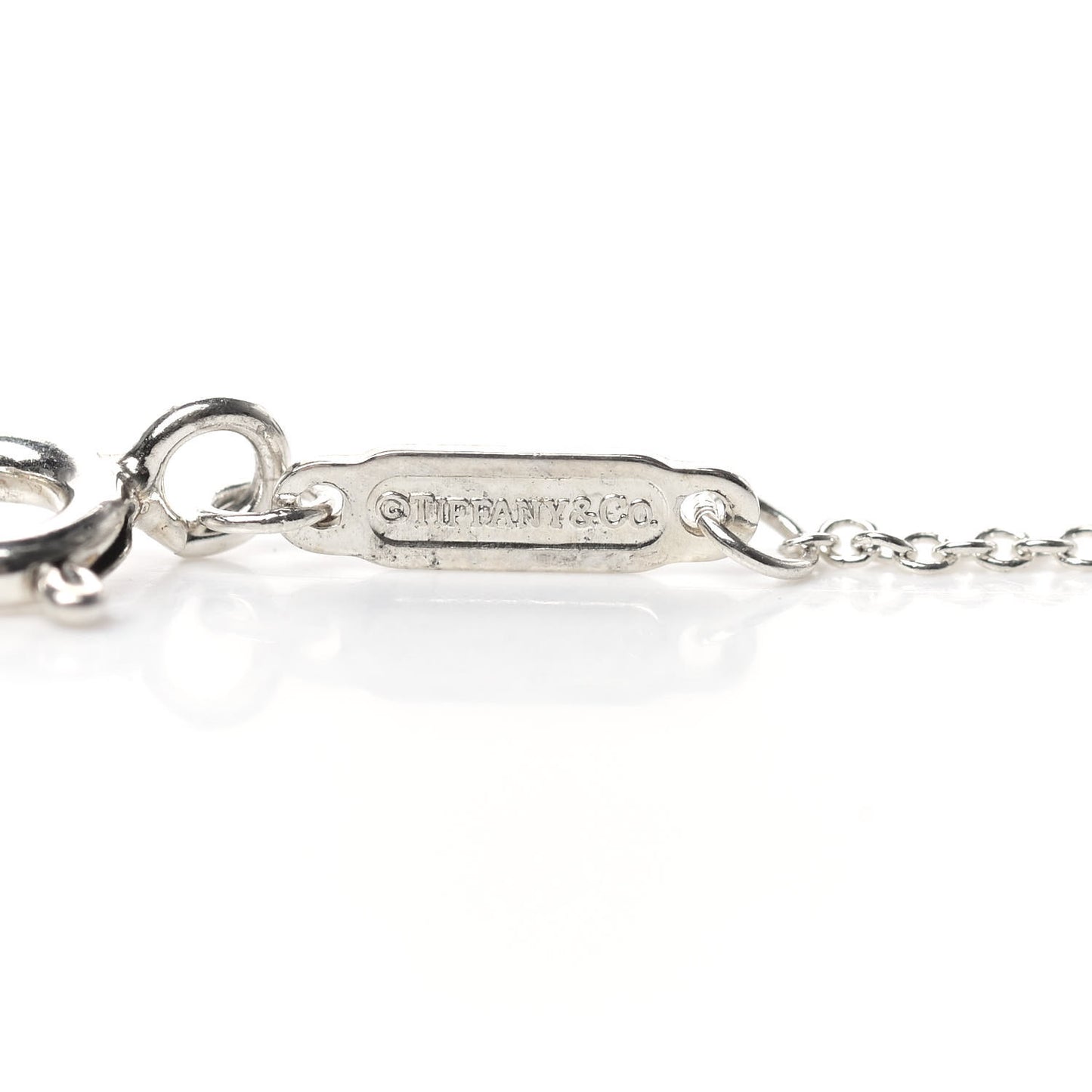 Sterling Silver Return To Tiffany Cat Pendant Necklace