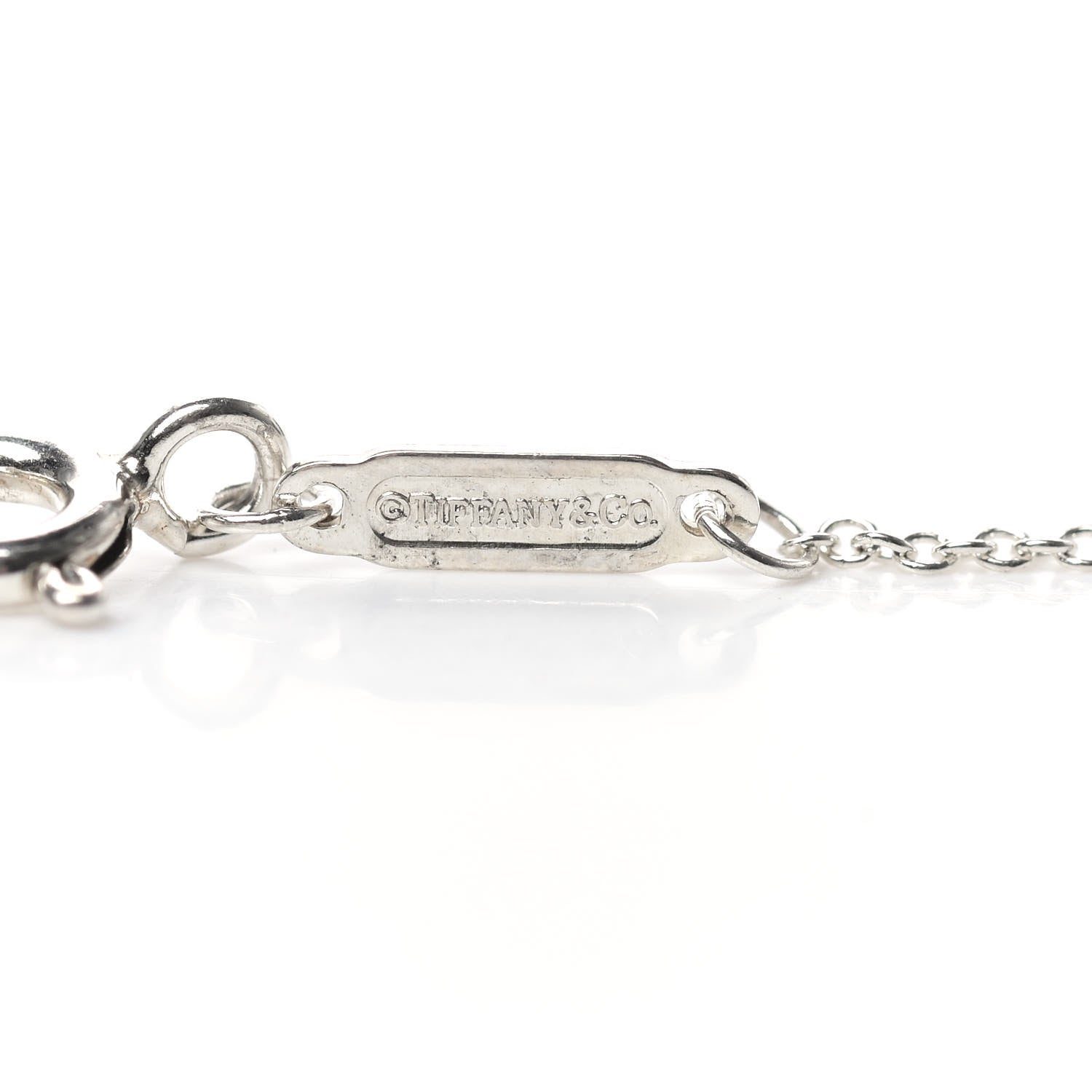 Tiffany Sterling Silver Return To Tiffany Cat Pendant Necklace 5 of 7