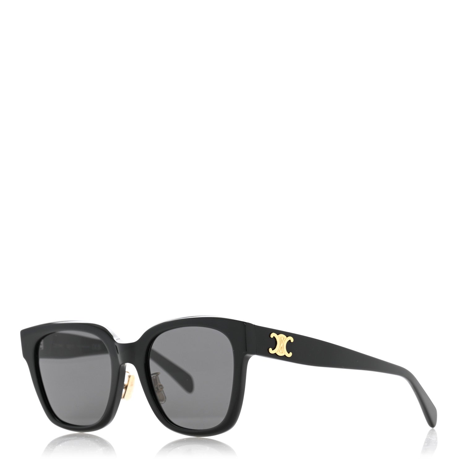 Celine Acetate Triomphe Sunglasses CL40222F Black 1 of 7