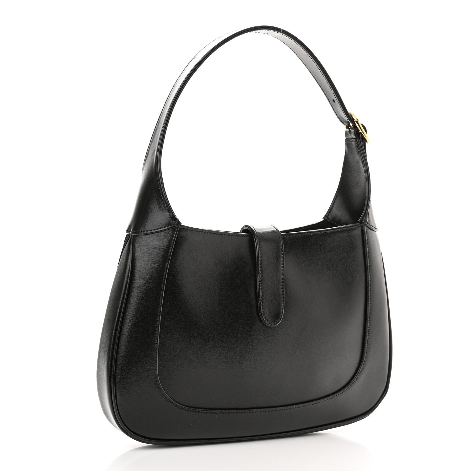 Gucci Boarded Dyana Lux Calfskin Small Jackie 1961 Hobo Black 3 of 11