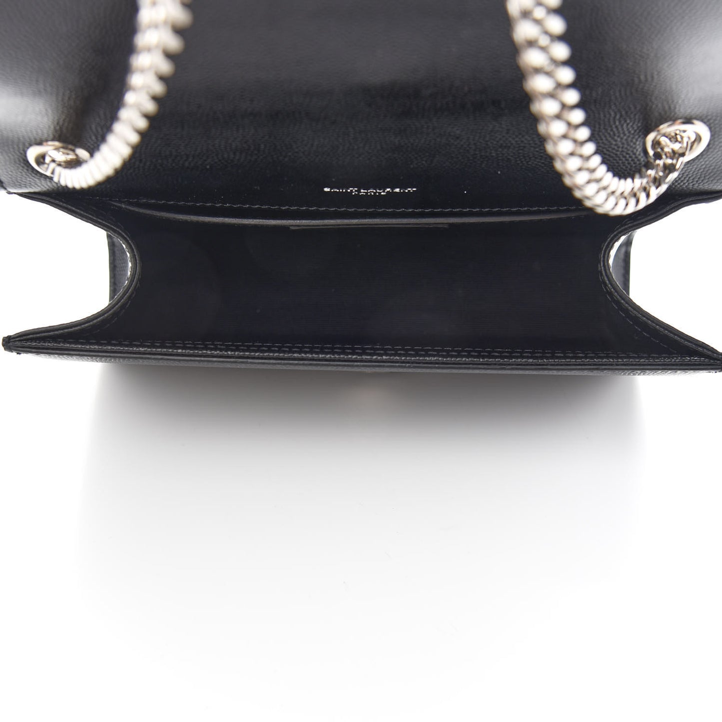 Grain De Poudre Small Monogram Kate Satchel Black