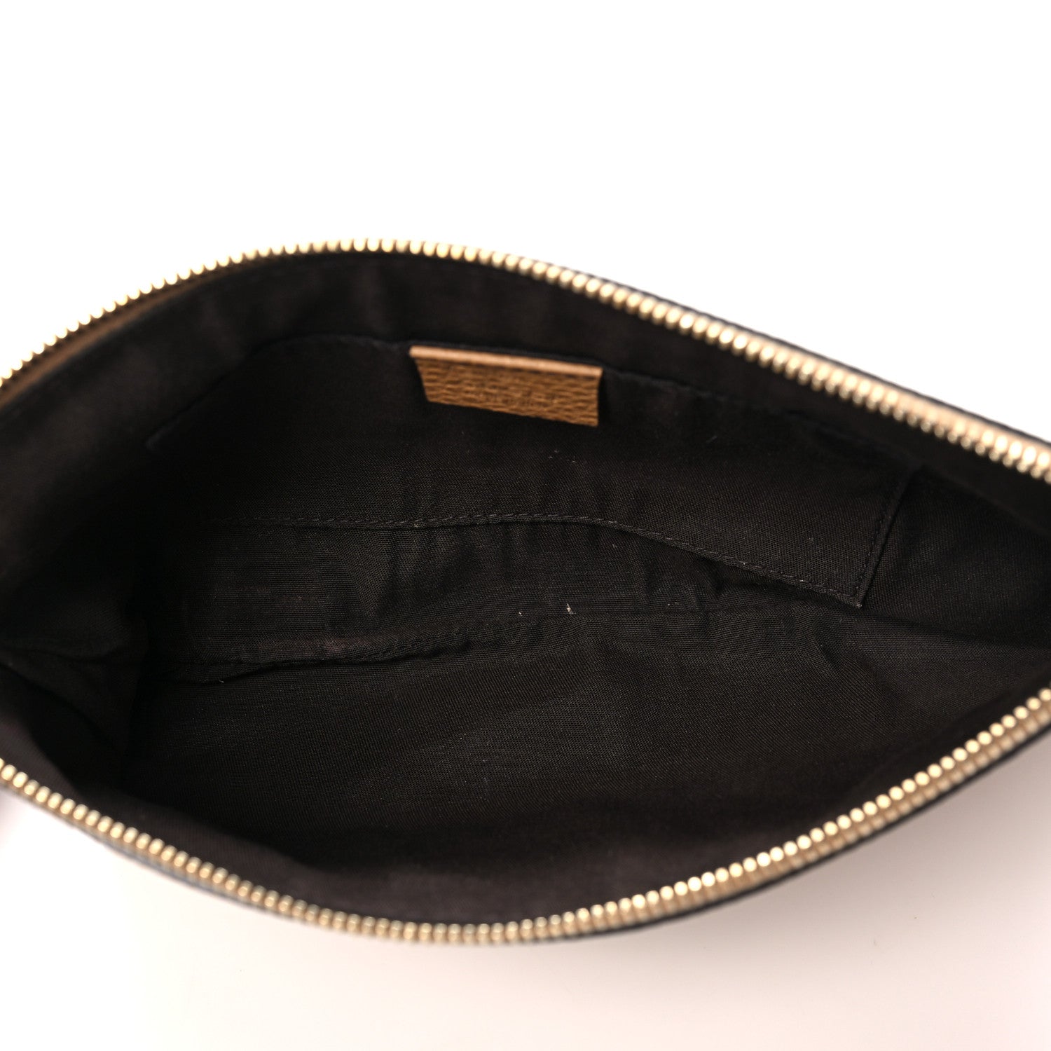 Gucci Calfskin Large Bamboo Clutch Brown 5 of 9