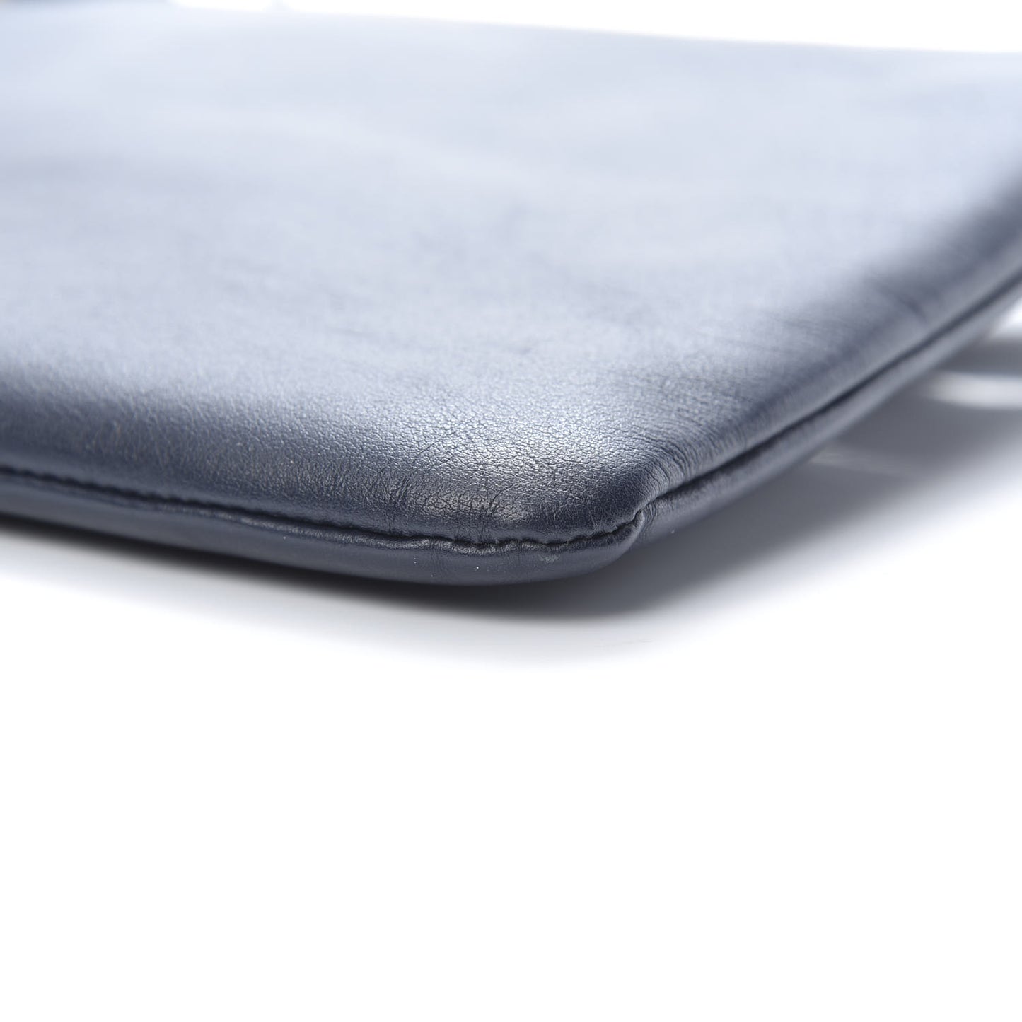 Calfskin Teen Monogram Crossbody Bag Blue