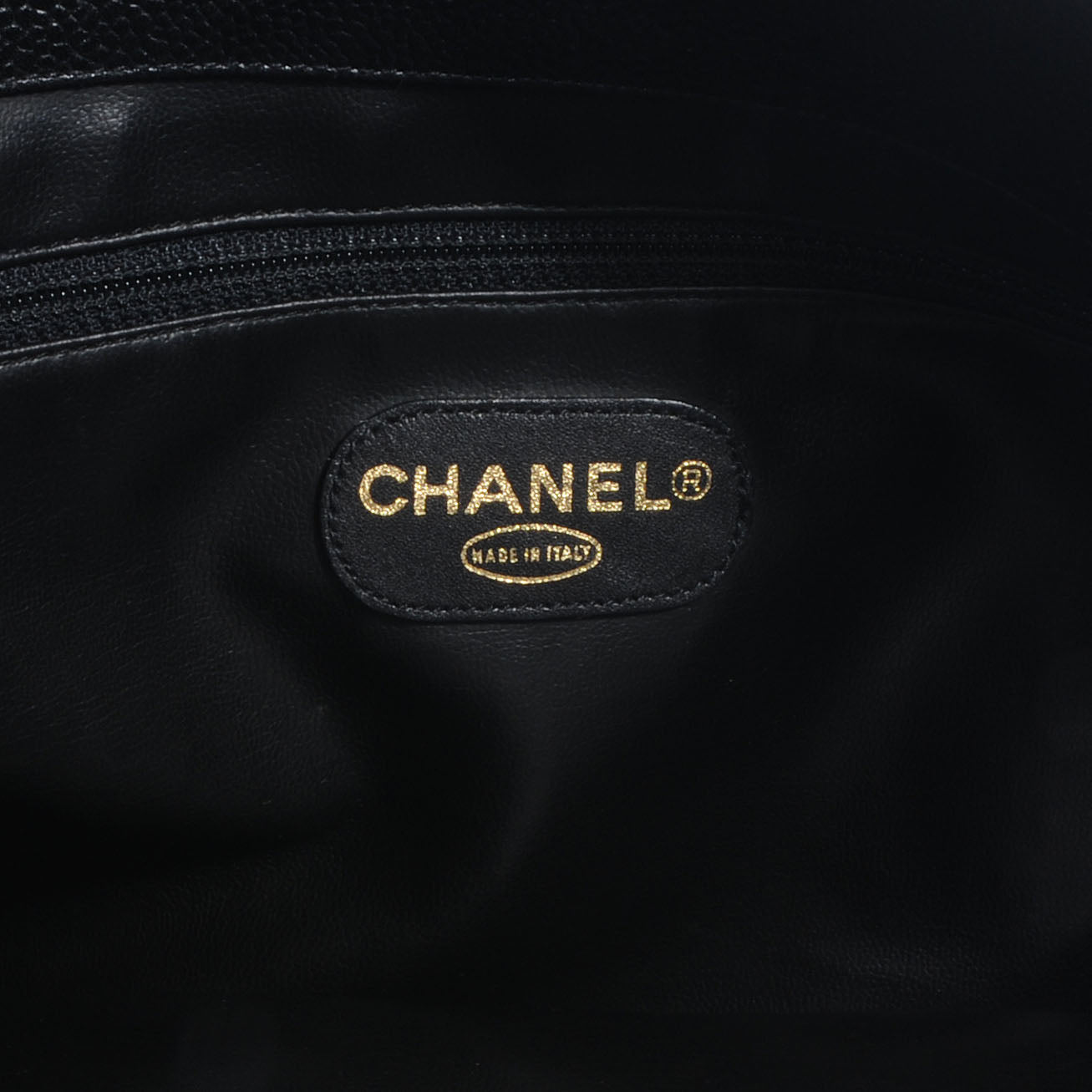 Chanel Caviar CC Shoulder Bag Black 6 of 8