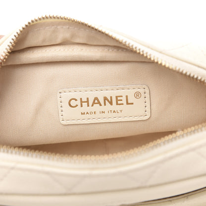 Chanel Caviar Quilted Mini Coco Tassel Camera Case White 6 of 11