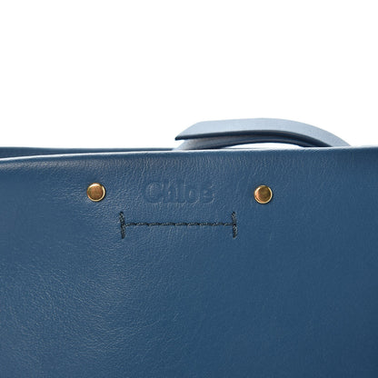 Chloe Calfskin Mini Roy Chain Pouch Vinyl Blue 9 of 9