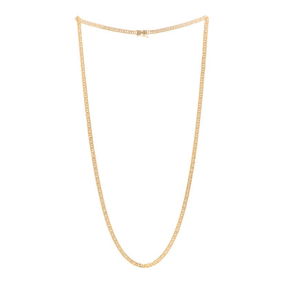 Parker & West by FASHIONPHILE 18K Yellow Gold Curb Chain Necklace 19.75" 3 of 6